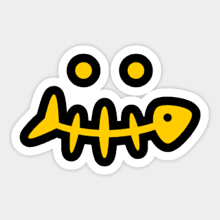 Face Fish Emoticon Sticker